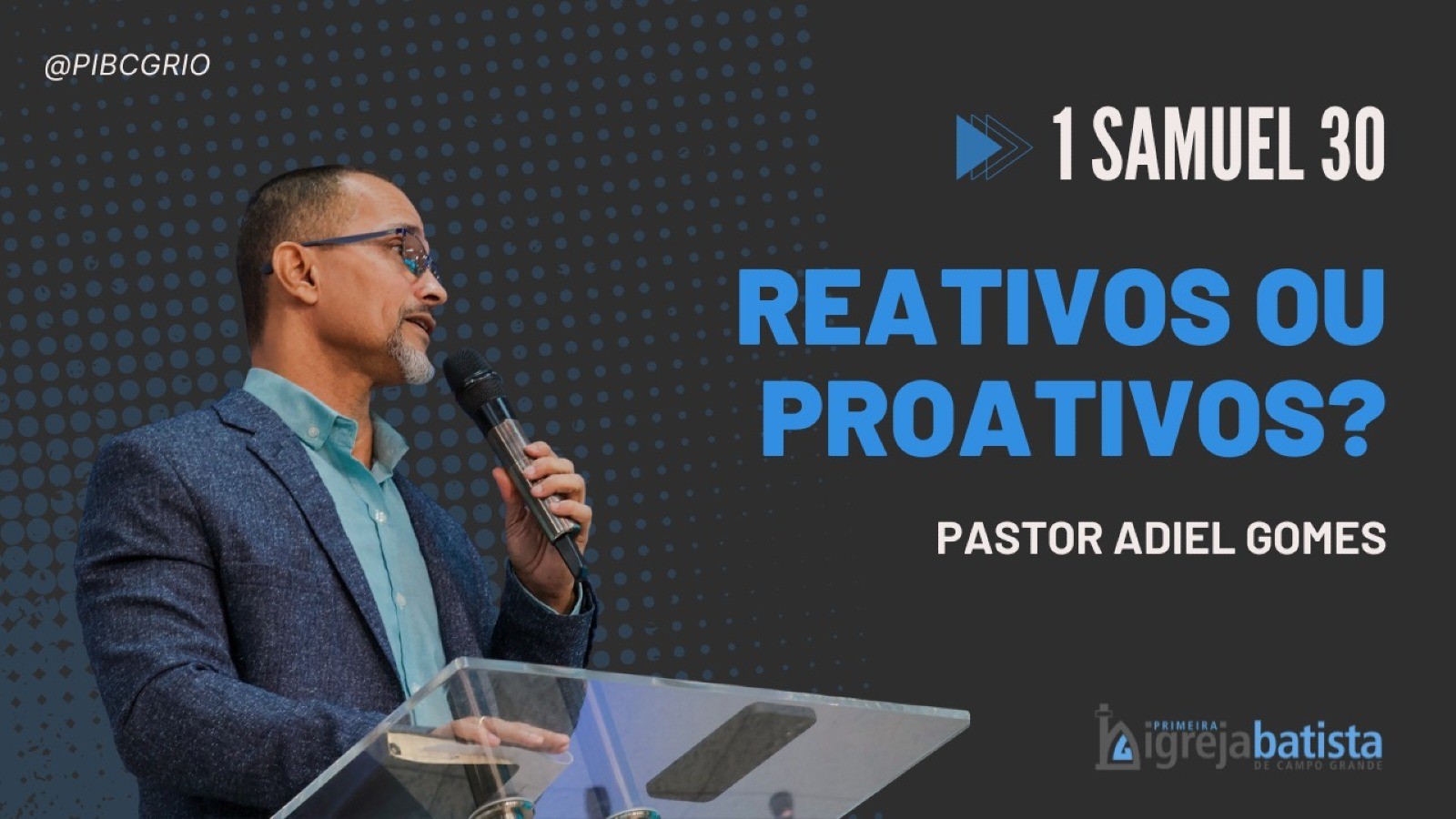 "Reativos ou Proativos?"