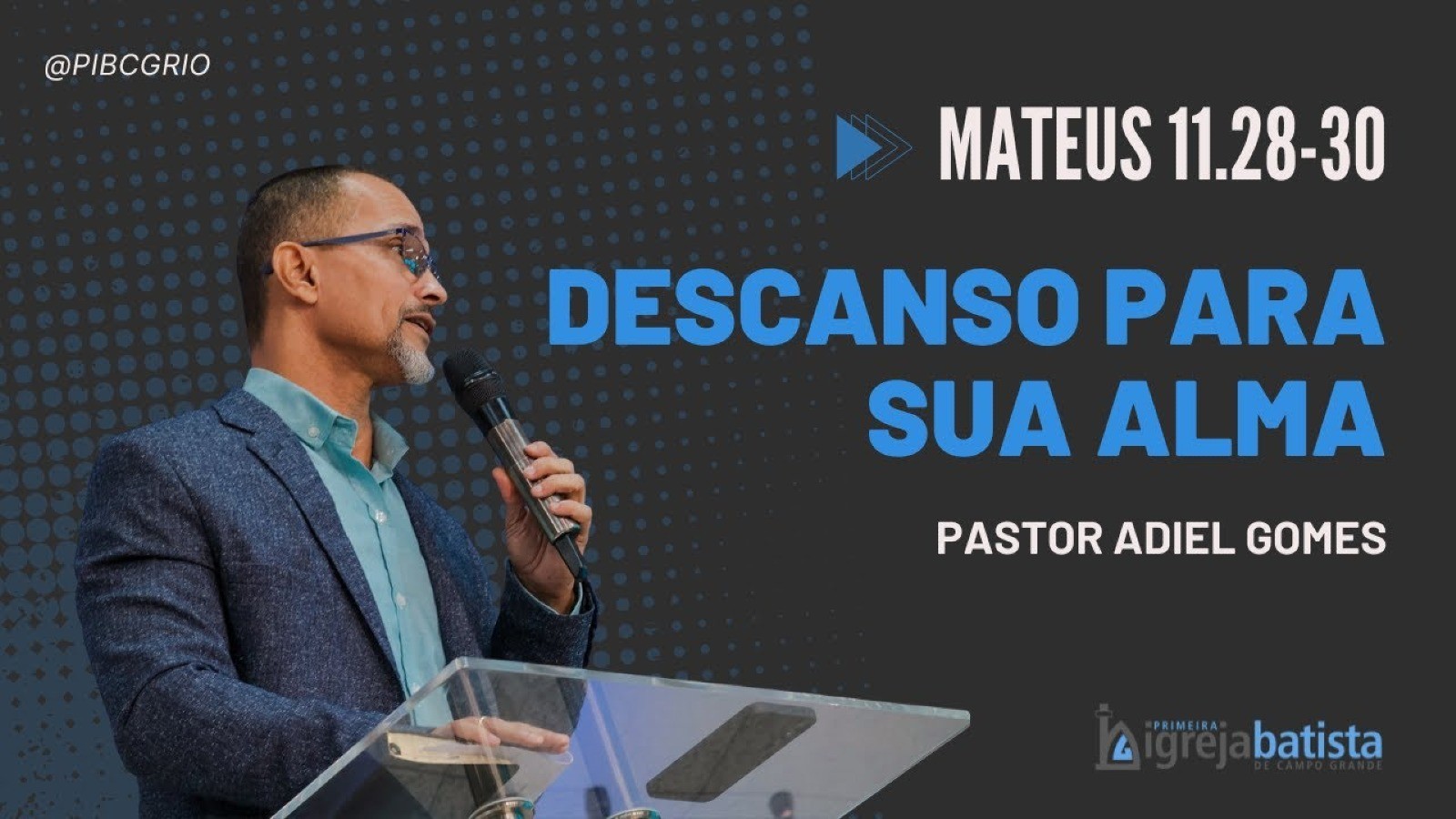 "Descanso para sua alma"