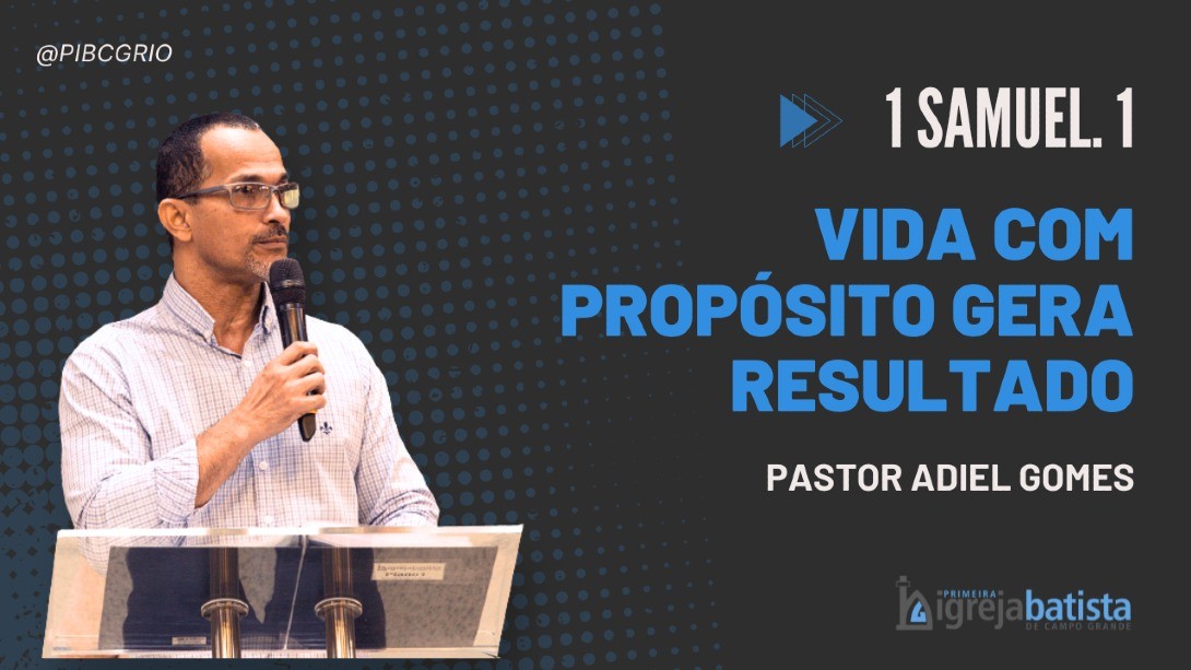 "Vida Com Propósito Gera Resultado"